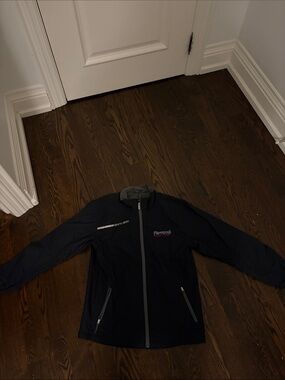 Bauer Black Lightweight Softshell Jacket with Gray Trim